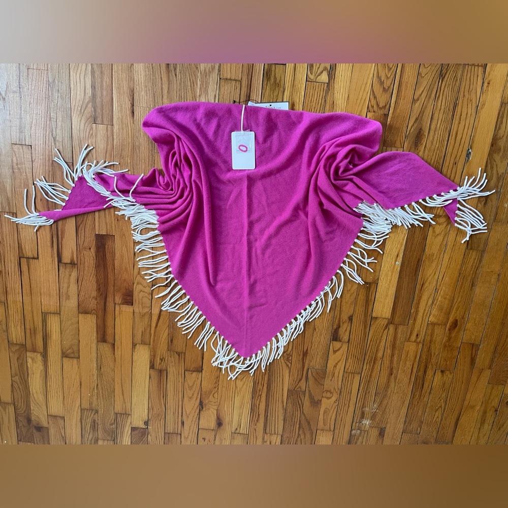 Pink Shawl Scarf NWT